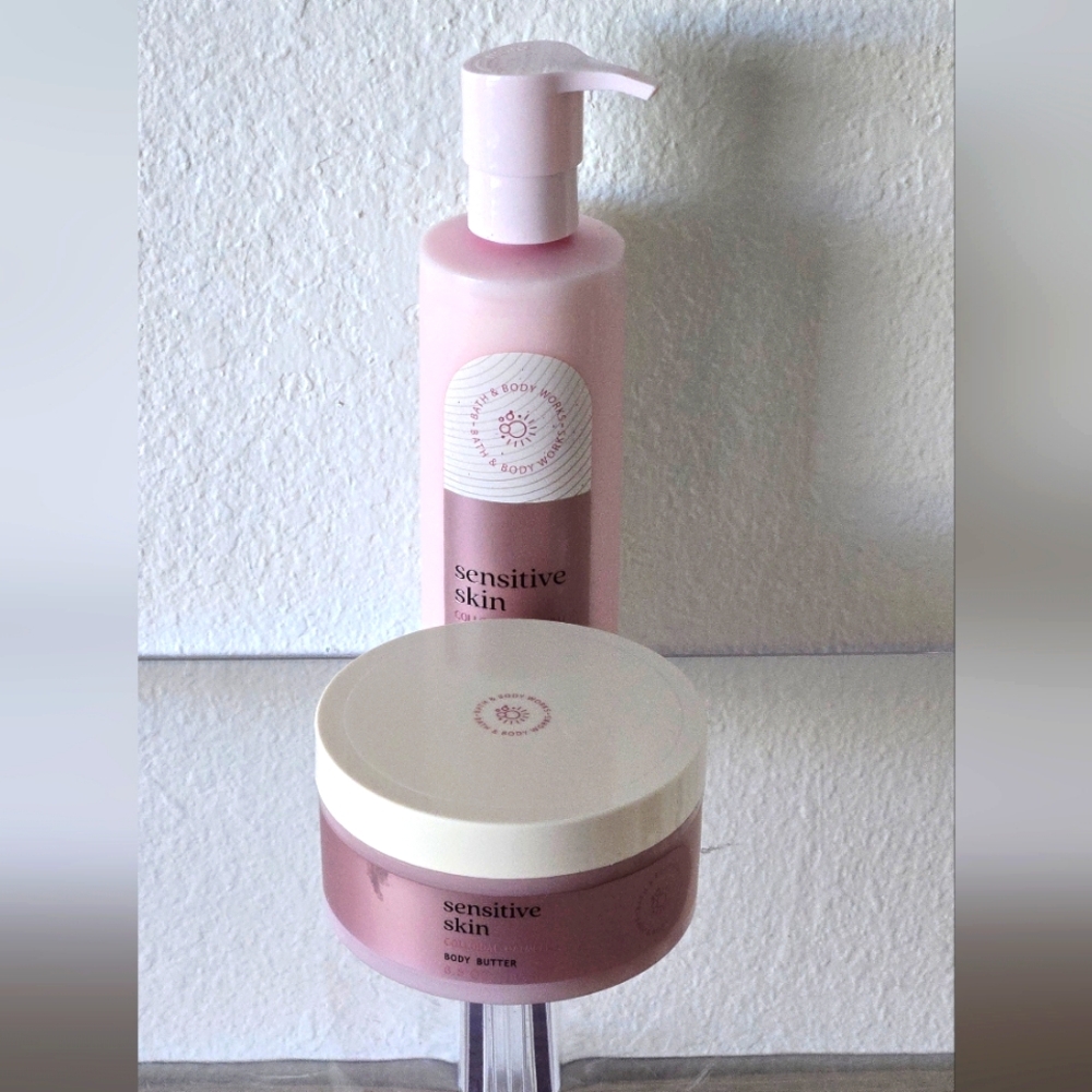 Sensitive skin Colloidal Oatmeal Bath & Body Lotion + Body butter